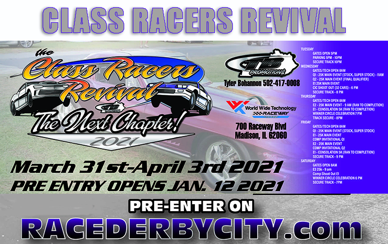 Stock And Super Stock Extravaganza: The Class Racer’s Revival Comes To St. Louis – WATCH HERE LIVE!